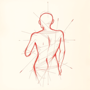 Loose Red Pencil Band Tattoo