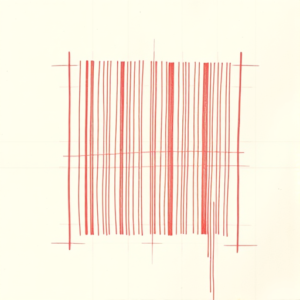 Loose Red Pencil Barcode Tattoo