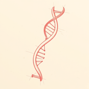 Loose Red Pencil Dna Tattoo