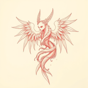 Loose Red Pencil Hades Tattoo