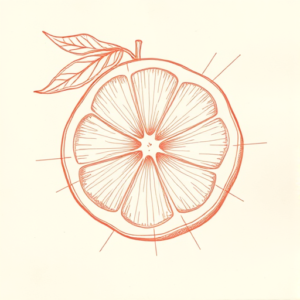 Loose Red Pencil Lemon Tattoo