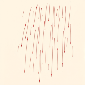 Loose Red Pencil Rain Tattoo