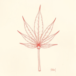 Loose Red Pencil Weed Tattoo