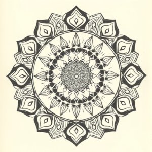 Mandala Achilles Tattoo