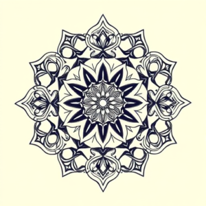 Mandala Alligator Tattoo