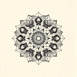 Mandala Aries Tattoo