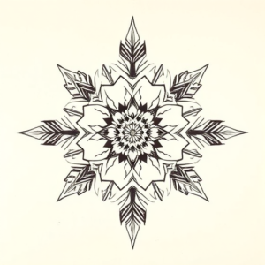 Mandala Arrow Tattoo