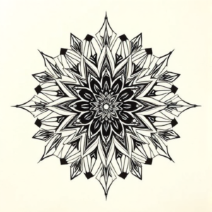 Mandala Arrowhead Tattoo