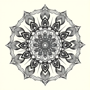 Mandala Atomic Tattoo