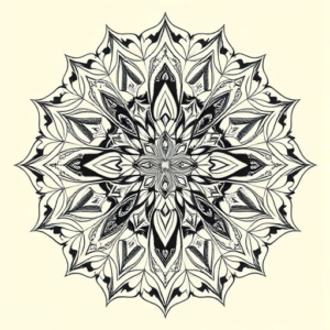 Mandala Axolotl Tattoo