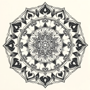 Mandala Baphomet Tattoo