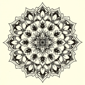 Mandala Beetle Tattoo