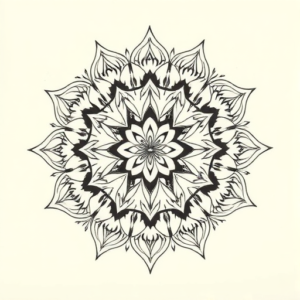 Mandala Cactus Tattoo