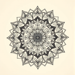 Mandala Chain Tattoo