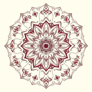 Mandala Cherry Tattoo