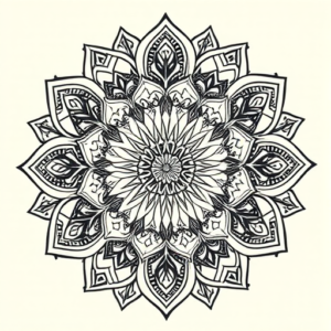 Mandala Chess Tattoo