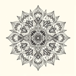 Mandala Cicada Tattoo