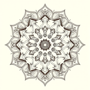 Mandala Cloud Tattoo