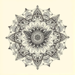 Mandala Cupid Tattoo