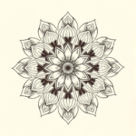 Mandala Daffodil Tattoo