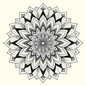 Mandala Dahlia Tattoo