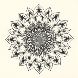 Mandala Daisy Tattoo
