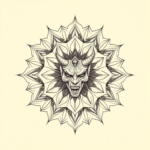 Mandala Devil Tattoo