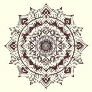 Mandala Earth Tattoo