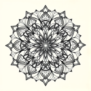 Mandala Fairy Tattoo