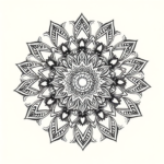 Mandala Feather Tattoo