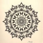 Mandala Fishing Tattoo