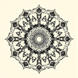 Mandala Galaxy Tattoo