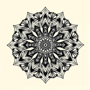 Mandala Gambling Tattoo