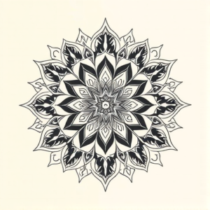 Mandala Ganesha Tattoo