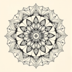 Mandala Ghost Tattoo