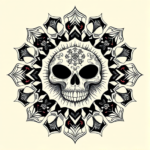 Mandala Ghostface Tattoo