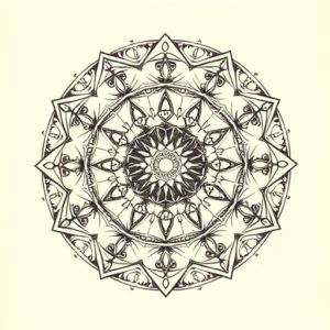 Mandala Gladiator Tattoo