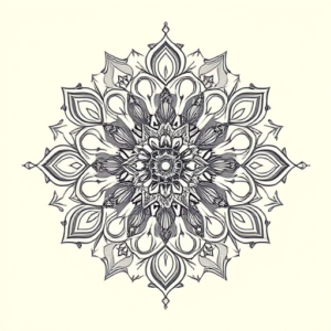 Mandala Guitar Tattoo