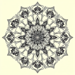 Mandala Halloween Tattoo