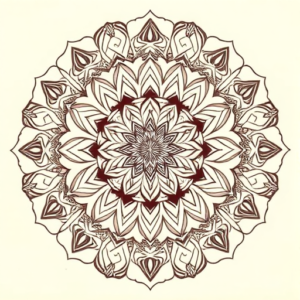 Mandala Honeycomb Tattoo