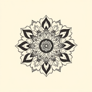 Mandala Lantern Tattoo