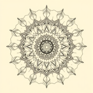 Mandala Lighthouse Tattoo