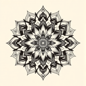 Mandala Lioness Tattoo