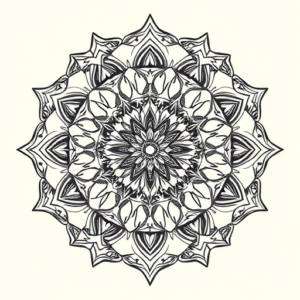 Mandala Lizard Tattoo