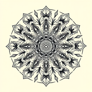 Mandala Motorcycle Tattoo