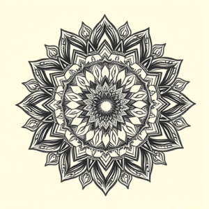 Mandala Nature Tattoo