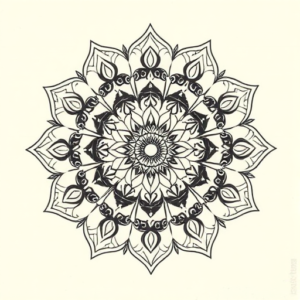 Mandala Pearl Tattoo