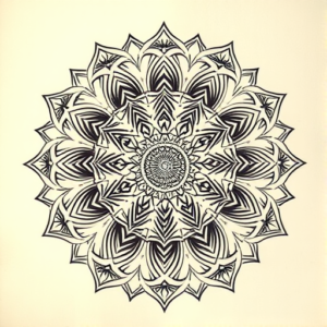 Mandala Poseidon Tattoo