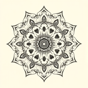 Mandala Rattlesnake Tattoo