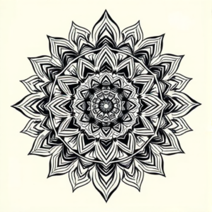 Mandala Rock Tattoo